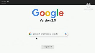 100% working search engine using HTML, CSS and Javascript | Google 2.0