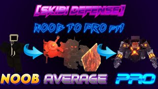 [Skibi Defense] STARTING OVER IN SKIBI DEFENSE! *Noob To Pro* pt1