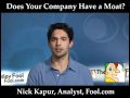 Does Your Company Have a Moat? - The Motley Fool Investing Basics
