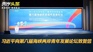 習近平向第六屆海峽兩岸青年發展論壇致賀信