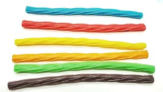 Eatable Party straws from USA - Twizzlers rainbow candy