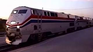 RDMVTL 2434 ~ 11/4/1997 {MY STORY} Amtrak SUNSET LTD P1 @ SANFORD , FLORIDA  Amtrip P215