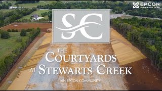 The Courtyards at Stewarts Creek in Smyrna, TN | Drone Video of Epcon Communities