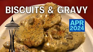 Seattle Breakfast: Biscuits & Gravy at The Breakfast Club • Family-Owned Seattle