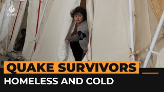 Earthquake survivors now face the freezing cold homeless | Al Jazeera Newsfeed