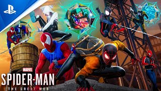 Spider-Man: The Great Web - Spider-Verse Multiplayer Gameplay | Spider-Man PC Co