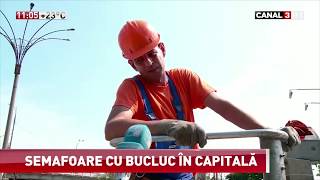 Canal 3 HD - Semafoare cu bucluc în Capitală