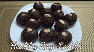 റാഗി  പൊടിയും ശർക്കരയും കൊണ്ട് Healthy Ragi Laddoo.....