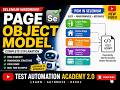 Page Object Model (POM) in Selenium Java | Complete Framework with Real-Time Project