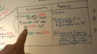 How to do Conditional Right Angle proof (Geometry #48)
