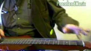 Peaceland® Lapsteel 4 Guitar Ring Demo