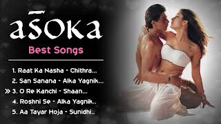 Asoka ❤️ Movie All Best Songs | Shahrukh Khan & Juhi Chawla | Romantic Love Gaane
