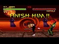 mortal kombat 2 snes johnny cage tas