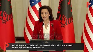 Pak ditë para 11 Dhjetorit, Ambasadorja Yuri Kim mesazh përvëlues Berishës dhe Metës