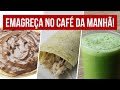 Substitua o Pão e Suco no Café da Manhã por essas opções para Emagrecer