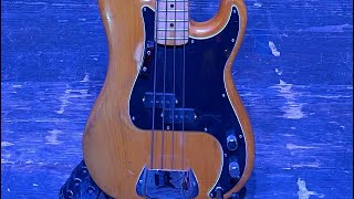 Restringing my 1970's Precision Bass