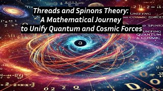 Threads and Spinons Theory: A Mathematical Journey to Unify Quantum and Cosmic Forces