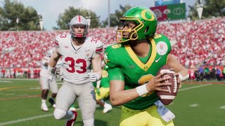 Ohio State vs Oregon - CFP Quarterfinal at the Rose Bowl Full Game Preview (College Football 25 Sim)