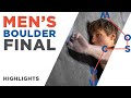 🇬🇧 IFSC World Championships Moscow 2021 || Men's Boulder final highlights