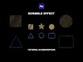 Scribble Texture Effect - After Effects Animation
