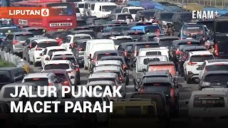 Tak Bergerak, Ribuan Kendaraan Padati Jalur Puncak | Liputan6