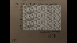 Formal Proofs of Validity: Intermediate Logic Exercise 17a Example Problem