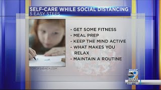 Self-care while social distancing
