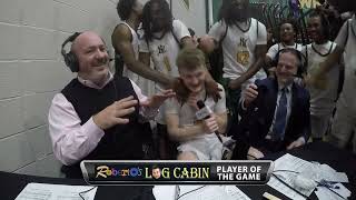 Jaxyn Beaudet - Roberto's Log Cabin Player of the Game