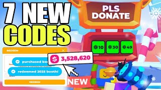 *NEW* ROBLOX PLS DONATE CODES 2025 DECEMBER | PLS DONATE CODE | PLS DONATE