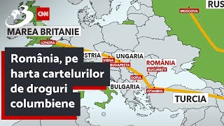 România, pe harta cartelurilor de droguri columbiene