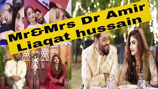 Dr.Aamir Liaqat 3rd marriage viral videos|special video Aamir liaqat 3rd wife Syeda Dania Shah