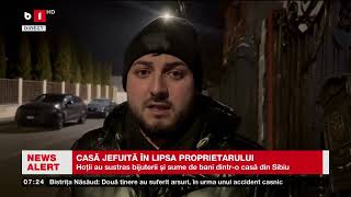 SIBIU - CASĂ JEFUITĂ ÎN LIPSA PROPRIETARULUI_Știri B1TV_3 ian. 2025