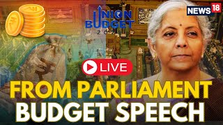 Budget 2025 LIVE | FM Nirmala Sitharaman Speech | Union Budget 2025 | Parliament Budget Session 2025