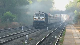 Konkan Railway Morning Speed Show : Tirunelveli - Dadar Superfast + Netravati Express [2 in 1]