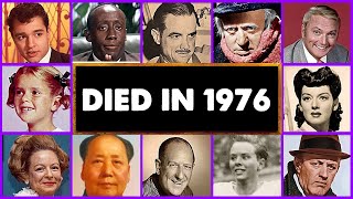 In Memoriam 1976: Remembering the Icons We Lost | Legacy Memoriam