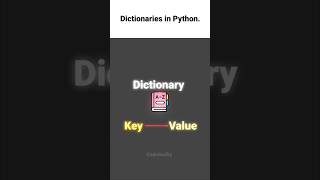 Dictionaries in python explained. #coding #codeswiftz #python #tutorial
