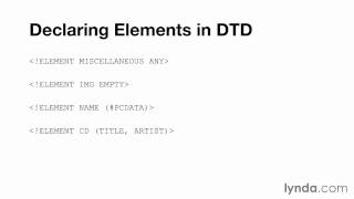 34 Declaring elements
