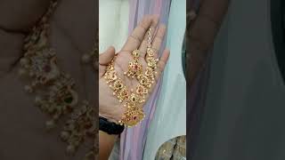 chilakalapudi jewellery//chilakalapudi one gram gold jewellery//cz jewellery//price:1040+shipping