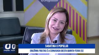 Sabatina com candidata à Prefeitura de Anápolis Erizânia Freitas