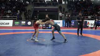 1/2 final FS - 61 kg: Ruslan Abdullayev - Cavid Cavadov