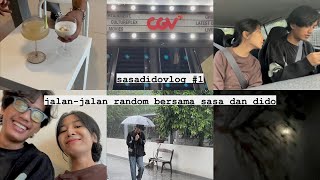 #sasadidovlog1 : kencan random bersama sasa dan dido