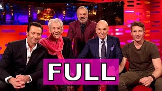 The Graham Norton Show (FULL) S20E20: Hugh Jackman, Patrick Stewart, Ian McKellen, James Blunt.