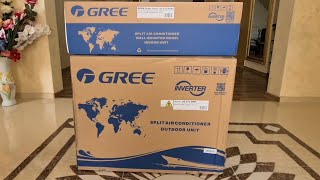 Gree Bora A4 Silver GWH12AAB-K6DNA4A Inverter 12000 BTU,A++, Auto-diag, Wi-FI(Unboxing)