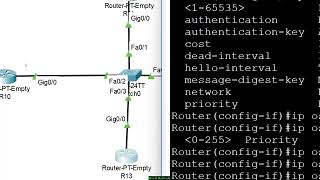 Single Area and Multi Area OSPF Configuration