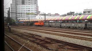 20121227@1221次[基隆発新竹行](EMU500型)區間車~窗景+走行音~樹林→楊梅 Part1