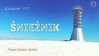 Zdobyty ŚNIEŻNIK ostrą zimą (1423 m n.p.m.) | Piękna zima w kwietniu 2022 | WEEKEND JANUSZA