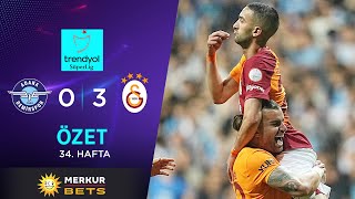 MERKUR BETS | Adana Demirspor (0-3) Galatasaray - Highlights/Özet | Trendyol Süp