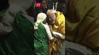 107-year-old organic farmer, Padma Shri Pappammal blesses PM Modi at Global Millets Conference