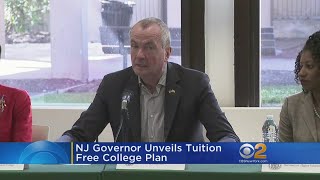 NJ Governor Unveils Tuition Free College Plan