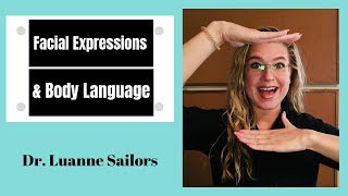 Facial Expressions + Body Language with ASL | Sign Language Communication//Sign Language for Autism